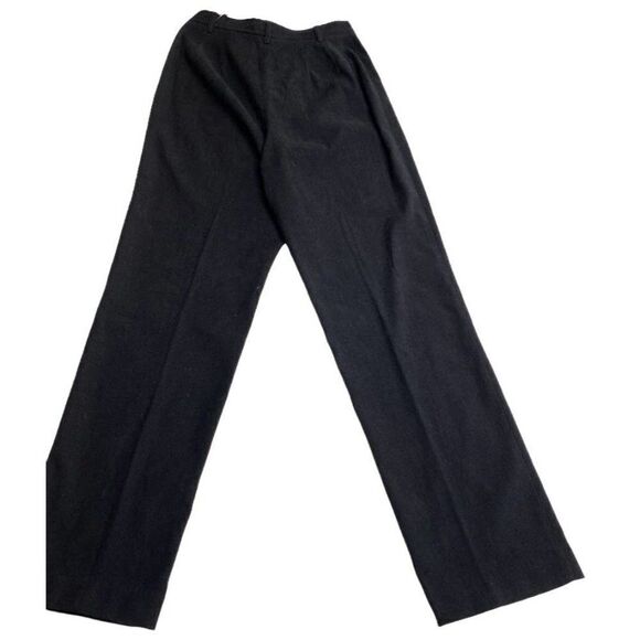 Rafaella Black Sueded Pique Stretch Straight Leg Career Pant Sz 8 NEW - Picture 8 of 8